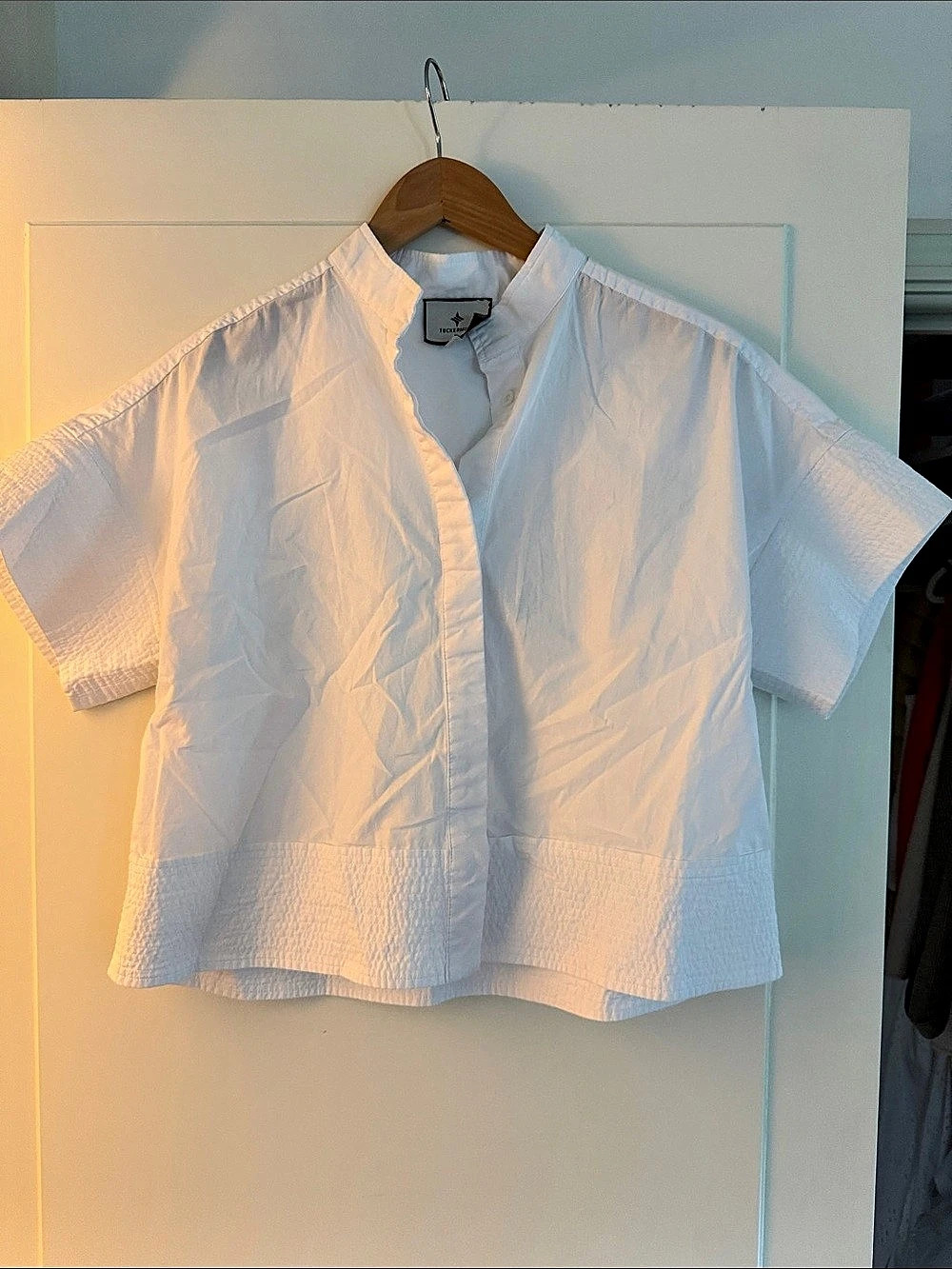 Tuckernuck Trapunto Stitch Sofia Shirt